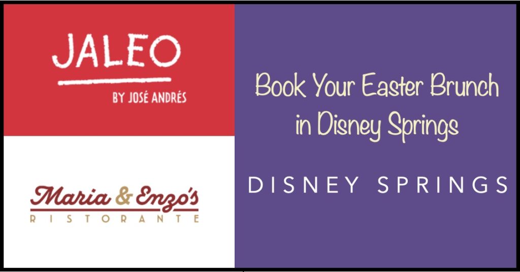 Book Your Easter Sunday Brunch in Disney Springs Now
