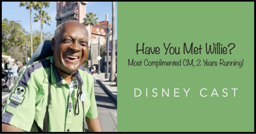 Have You Met Walt Disney World Photographer Willie? Disney CM Willie