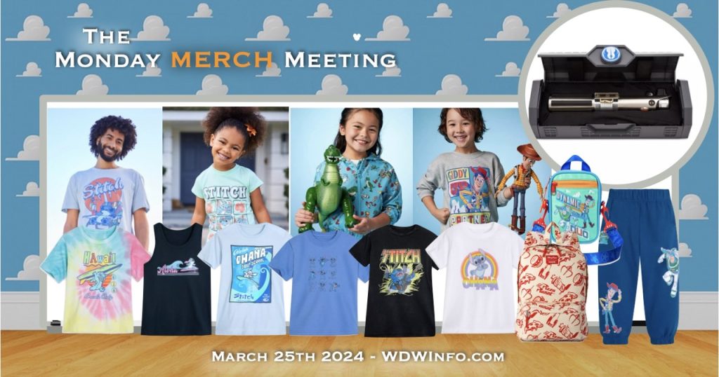 New Disney Merch: Stitch, ‘Toy Story’ & Lightsabers! Monday Merch Meeting Large
