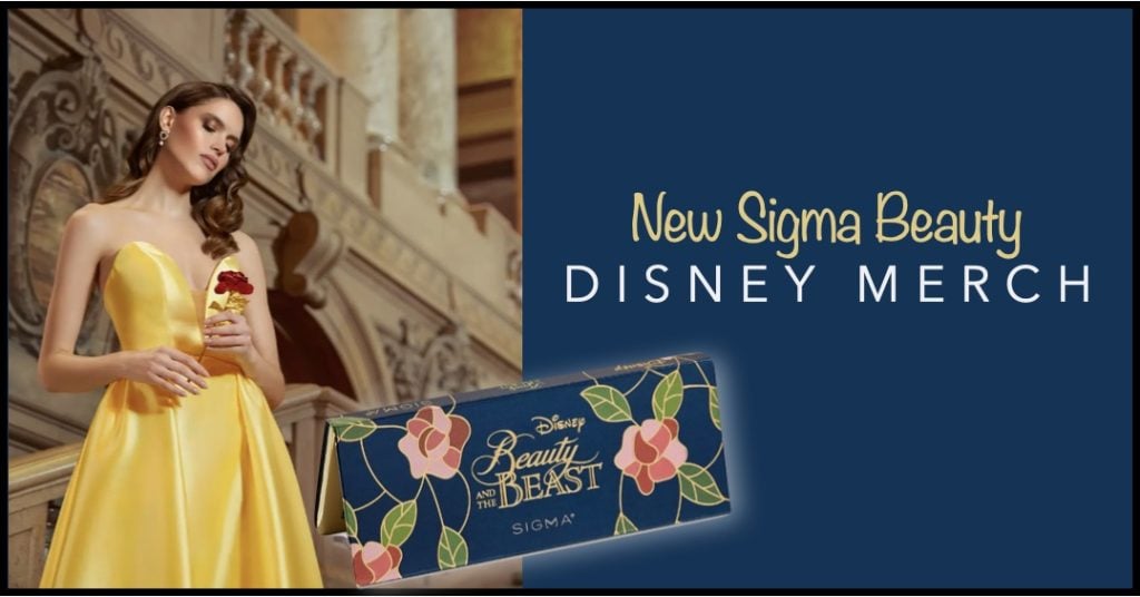 Sigma Beauty Release New Beauty & the Beast Inspired Sets Signma Beauty Beast Header