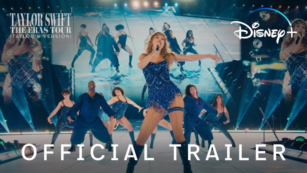 Watch New Trailer for Taylor Swift’s Eras Tour On Disney+ Swift Eras TOur Disney Trailer
