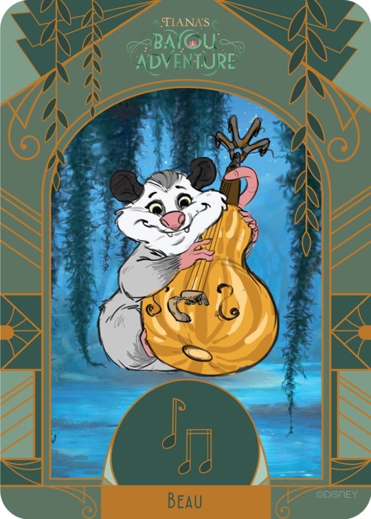 tianas-bayou-adventure-beau-opossum – WDWINFO.COM Disney Introduces New Critters Coming to Tiana’s Bayou Adventure tianas-bayou-adventure-beau-opossum