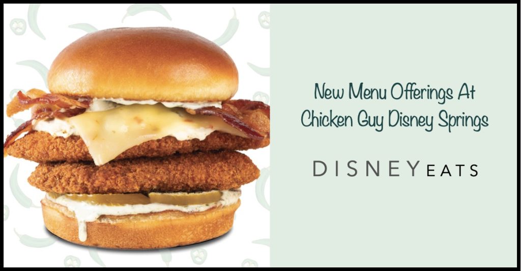 New Menu Items Drop at Chicken Guy! in Disney Springs