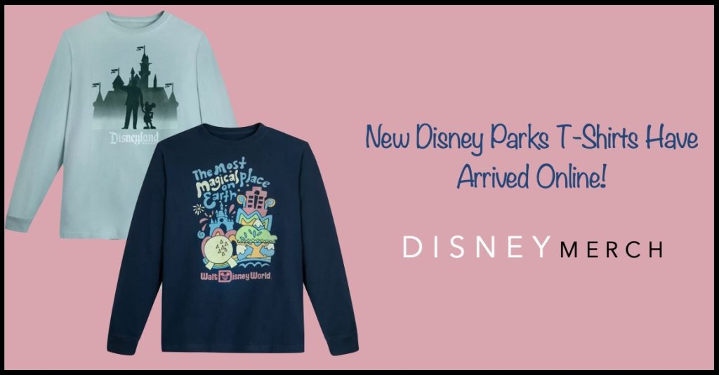 New Disney Parks Merch: ‘Partners’ + Disneyland & WDW Shirts