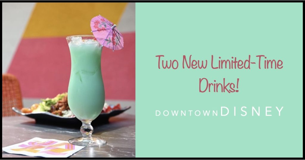 New Limited-Time Drinks in Downtown Disney! Hulu Drinks Downtown Disney
