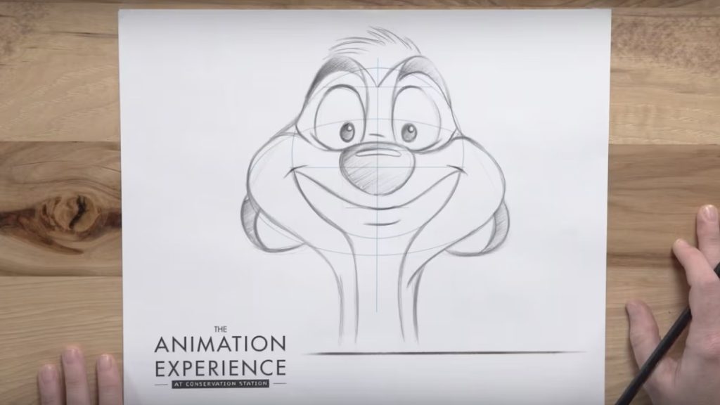 Let’s Learn to Draw Timon From ‘The Lion King’