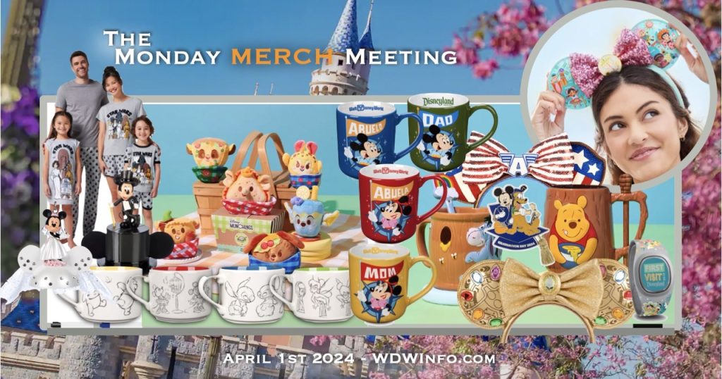 New Disney Merch: Mugs, Graduation, Bride, Groom & More! Monday Merch Meeting April 1st 2024 Large