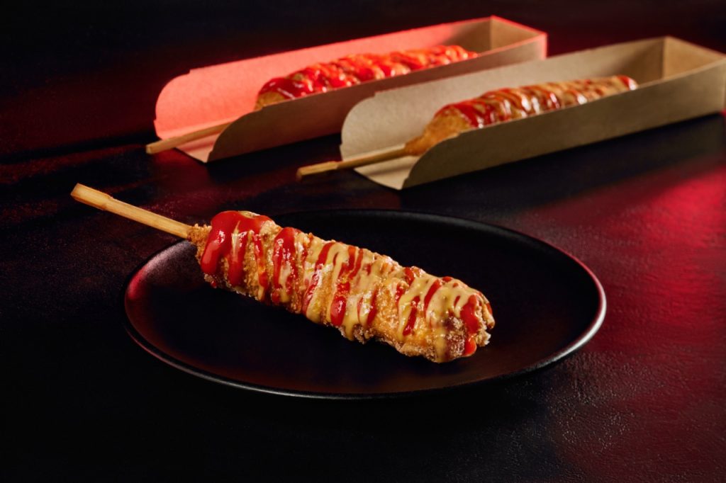 Morimoto_Q2Apr24_StreetFood_KoreanCornDog-Large – WDWINFO.COM New Menu Items at Morimoto Asia Street Food Disney Springs Morimoto_Q2Apr24_StreetFood_KoreanCornDog-Large