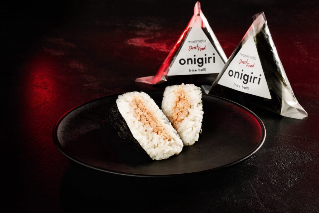 Morimoto_Q2Apr24_StreetFood_TerijakiSalmonOnigiri-Large – WDWINFO.COM New Menu Items at Morimoto Asia Street Food Disney Springs Morimoto_Q2Apr24_StreetFood_TerijakiSalmonOnigiri-Large