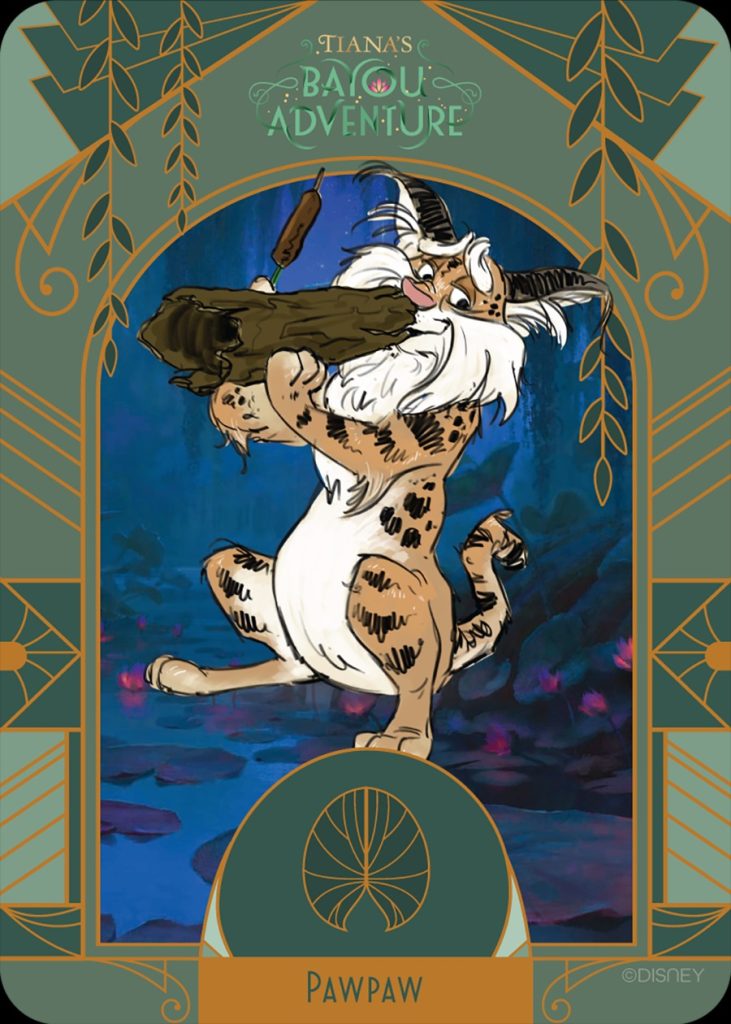 tianas-bayou-adventure-pawpaw-bobcat – WDWINFO.COM More Critters & Poster Revealed for Tiana’s Bayou Adventure in Magic Kingdom tianas-bayou-adventure-pawpaw-bobcat