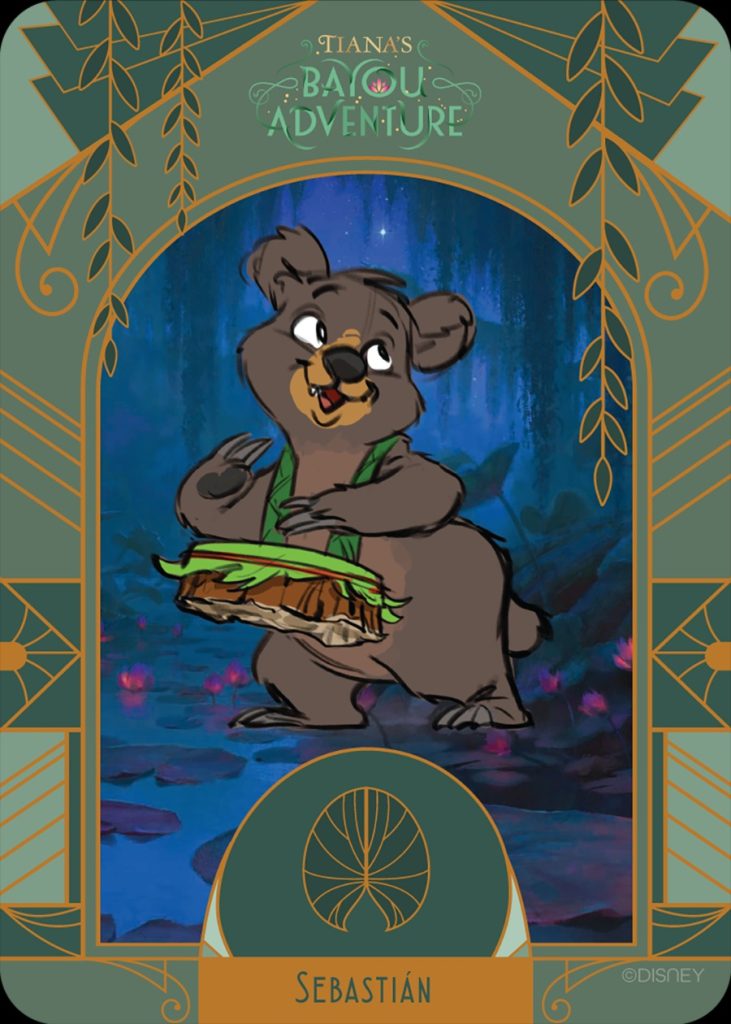 tianas-bayou-adventure-sebastian-black-bear – WDWINFO.COM More Critters & Poster Revealed for Tiana’s Bayou Adventure in Magic Kingdom tianas-bayou-adventure-sebastian-black-bear