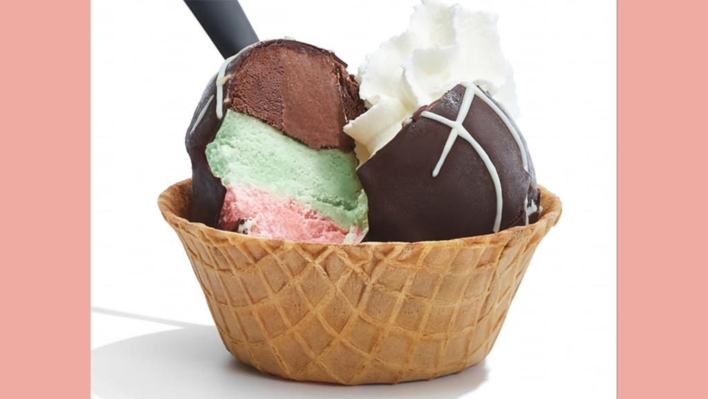 New Treats at Vivoli il Gelato in Disney Springs at Walt Disney World vivoli-spumoni-waffle-bowl