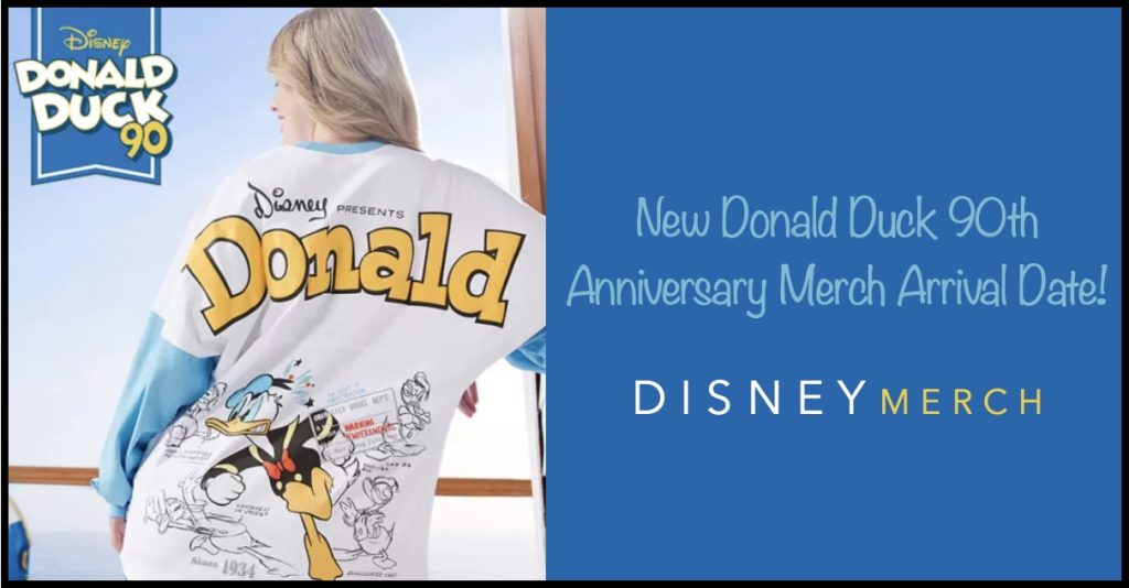 The New Donald Duck 90th Anniversary Collection Arrival Date