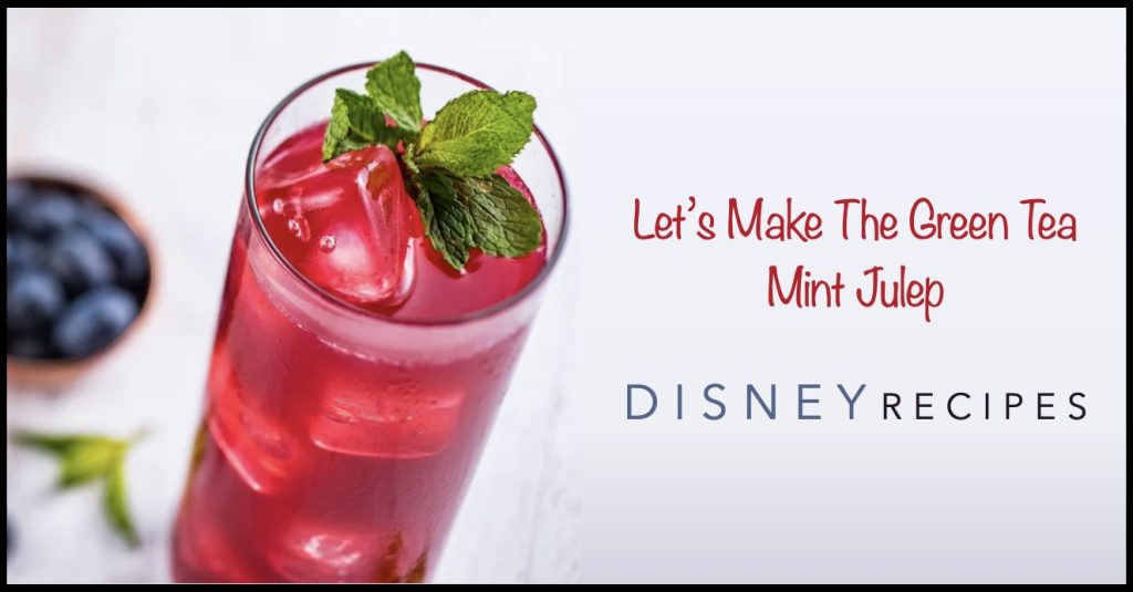 Indulge With This Refreshing Disney Parks Mint Julep Recipe Mine Julep Recipe
