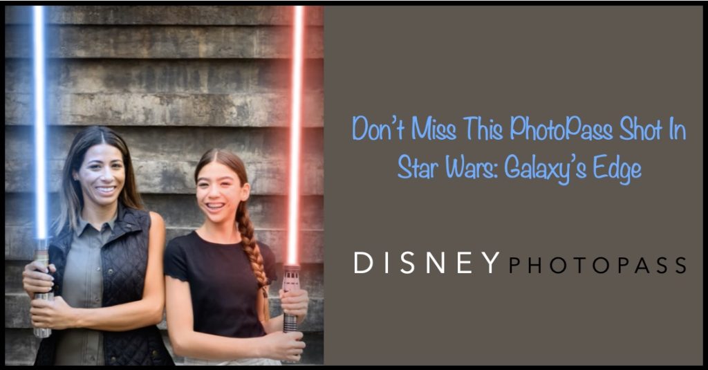 Capture This Lightsaber Ignition & More Magic Shots in Galaxy’s Edge! Star Wars PhotoPass Shot 2024