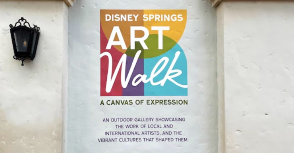 New Disney Springs Art Walk PRIDE Mural Disney Springs Art Walk PRIDE