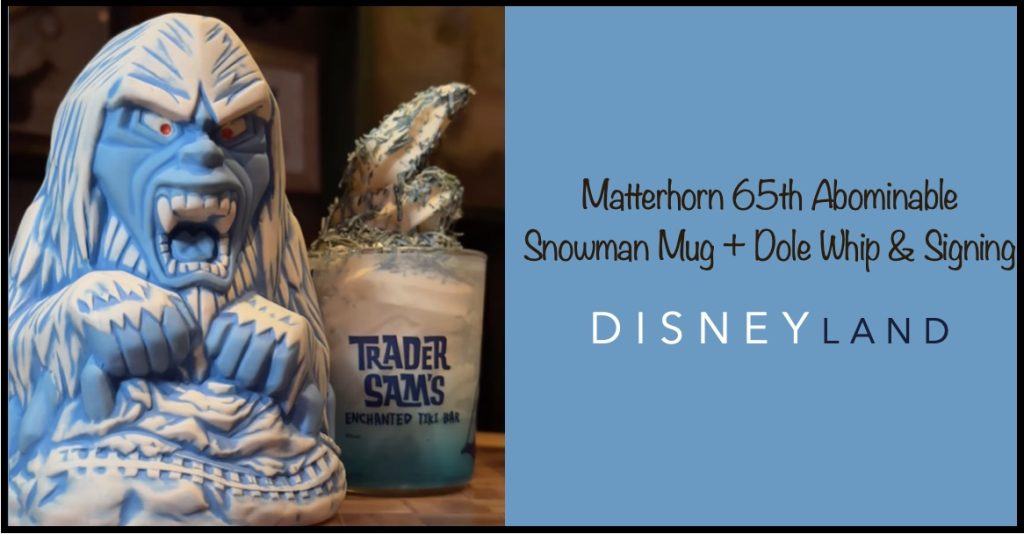 New Matterhorn 65th One-Day Only Abominable Snowman Mug Matterhorn Header Mug