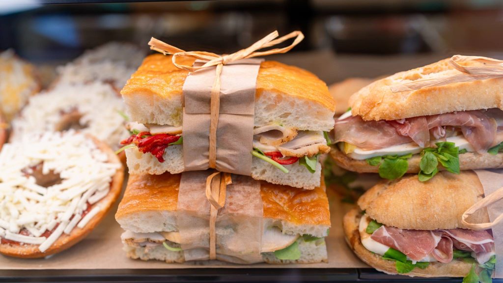 The Coffee House Reopens in the Disneyland Hotel Sandwiches