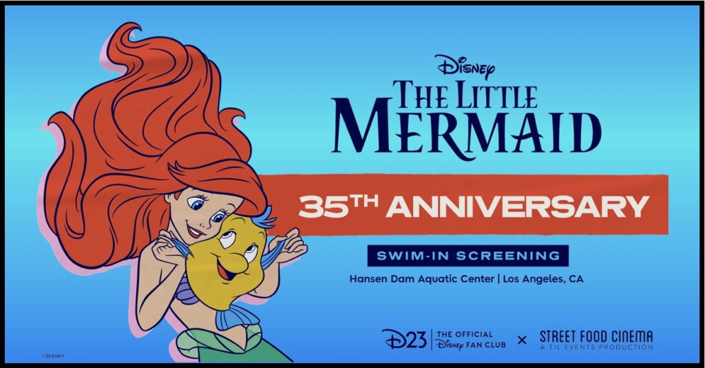 Delightful New ‘The Little Mermaid’ Anniversary Swim-in Event Swim in TLM