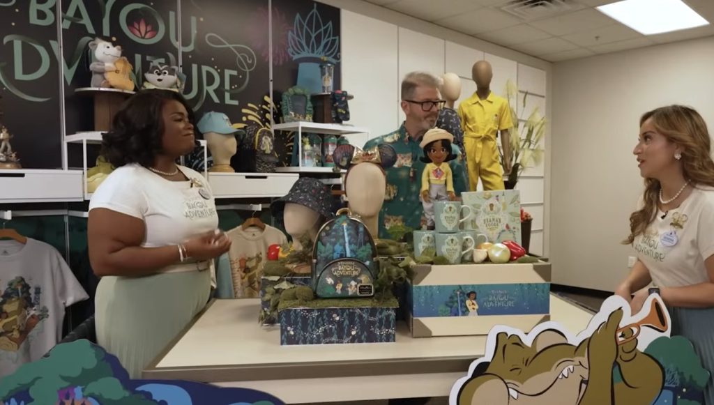Let's Take A Video Walk Through All The New Bayou Merch! Tiana Merch