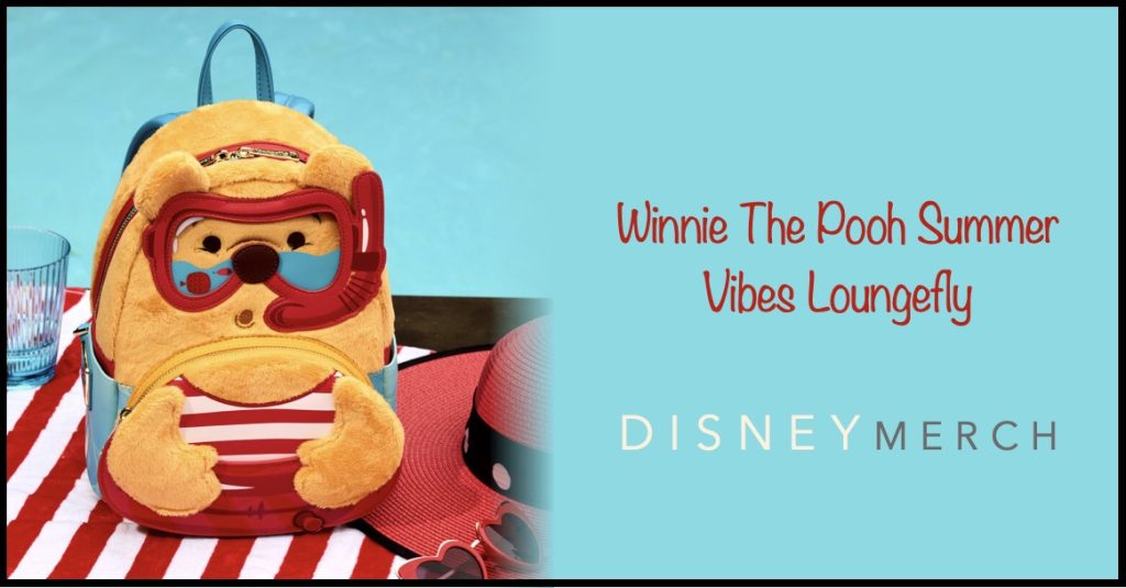 Winnie the Pooh New & Exclusive Summer Vibes Loungefly Winnie the pooh summer loungefly