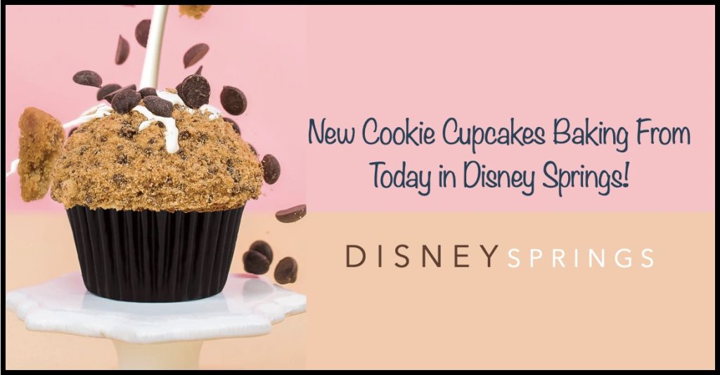 The New Cookie Cupcake Starts Baking Today in Disney Springs Cooki-Cupcakes