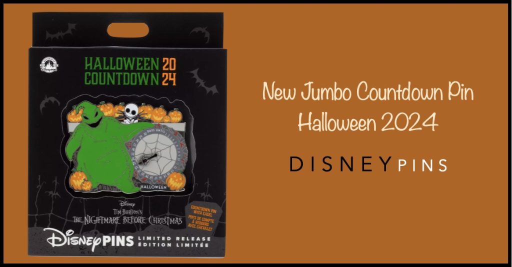 New Jumbo Halloween Countdown Pin: A Must-See! Halloween-Pin