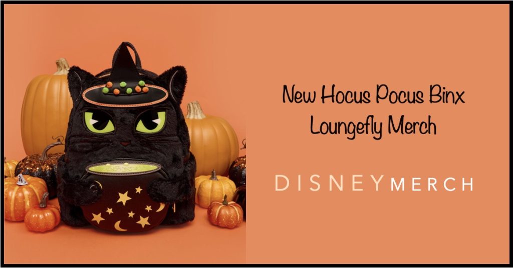 New Hocus Pocus Binx Halloween Merch From Loungefly Hocus Pocus Binx Loungefly header