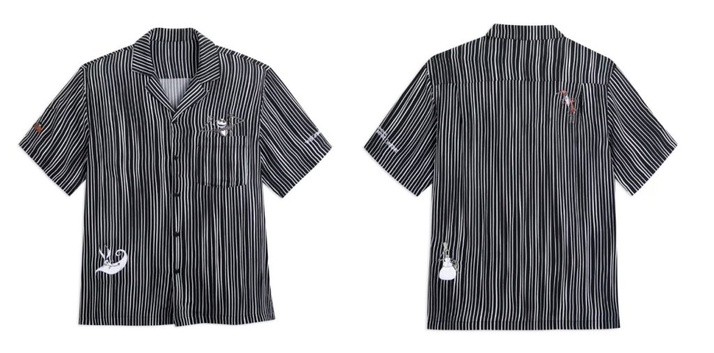 Jack Shirt Large – WDWINFO.COM New Merch: Tiana's Bayou Adventure & Nightmare Before Christmas Jack Shirt Large