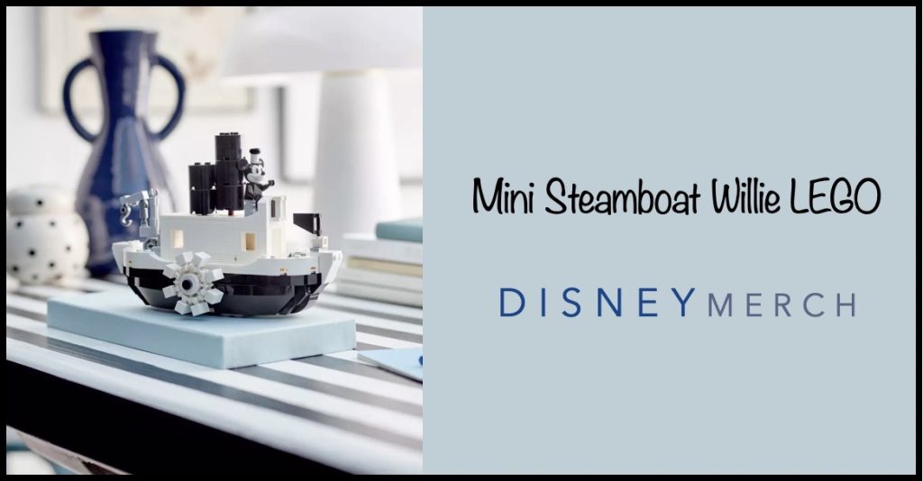 Get This New Steamboat Willie Mini Lego Set Now!