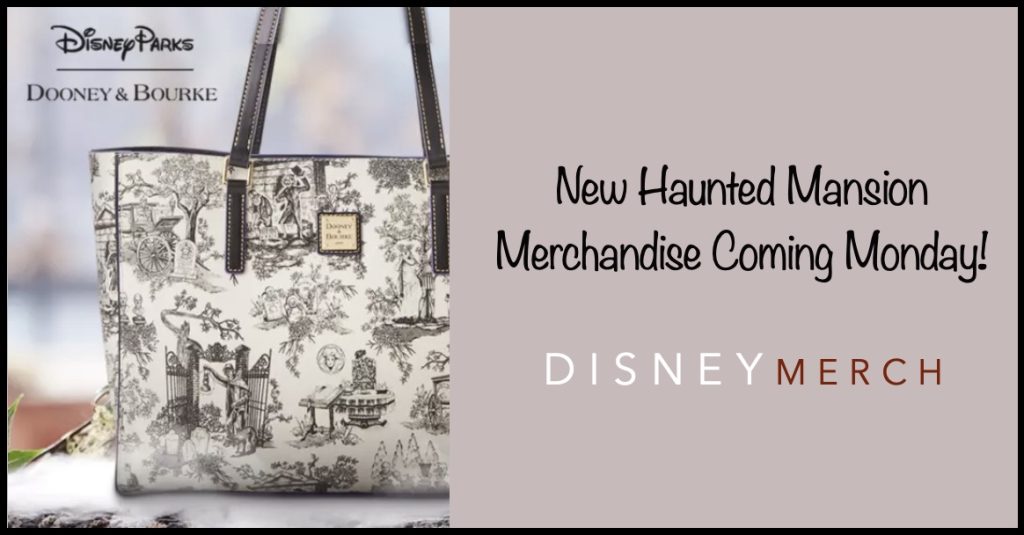 Haunted Mansion Fans, Mark Your Calendar for New Merch! New Haunted Mansion Merch