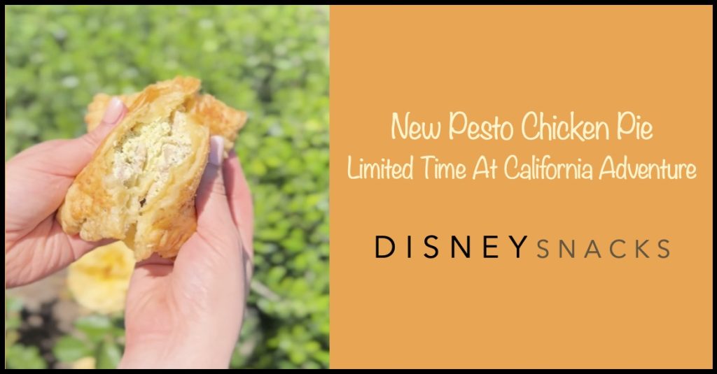 New Limited-Time Sonoma Terrace Pesto Chicken Handheld Pie