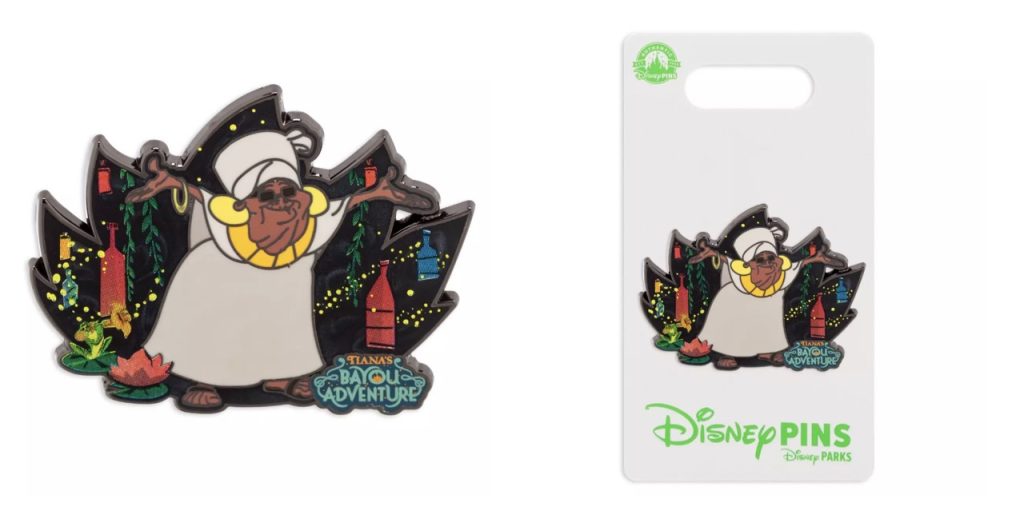 Tiana Mama Pin Large – WDWINFO.COM New Merch: Tiana's Bayou Adventure & Nightmare Before Christmas Tiana Mama Pin Large