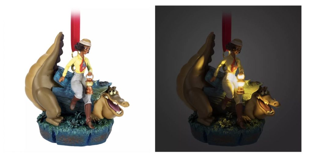 Tiana Ornament Large – WDWINFO.COM New Merch: Tiana's Bayou Adventure & Nightmare Before Christmas Tiana Ornament Large