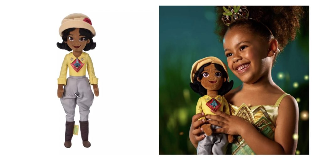 Tiana Plush Large – WDWINFO.COM New Merch: Tiana's Bayou Adventure & Nightmare Before Christmas Tiana Plush Large