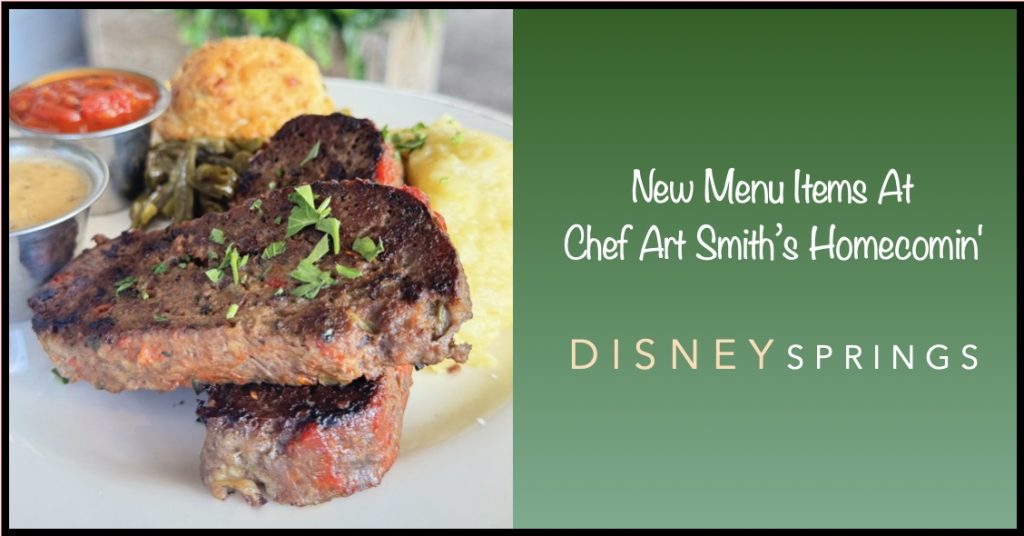 New Menu Items Join the Menu at Homecomin’ Disney Springs Art-Smith-New-Mentu-Items