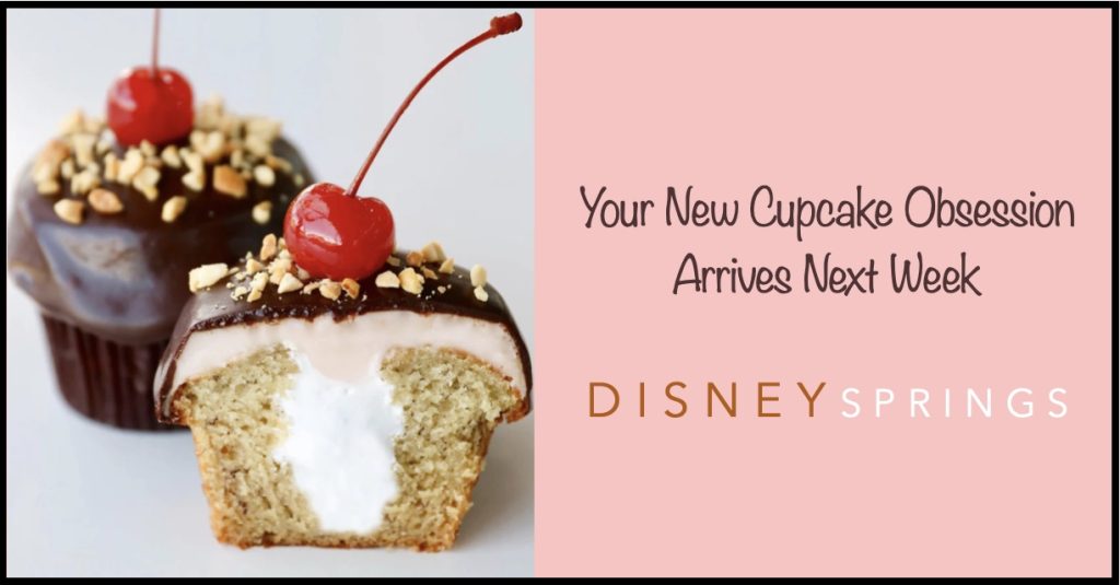 Your Next Cupcake Obsession Is Almost Here in Disney Springs Banana Split Header