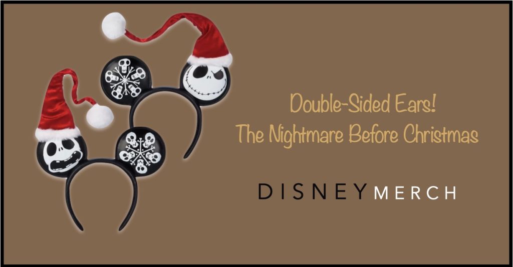 Pick Your Mood With New ‘The Nightmare Before Christmas’ Ears Double Sided Nightmare Before Christmas Ears