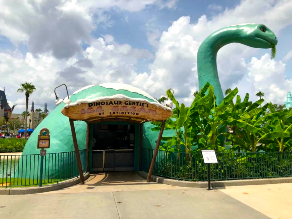 Who is SHE? The Big Historical Dinosaur at Disney’s Hollywood Studios Gertie_DHS