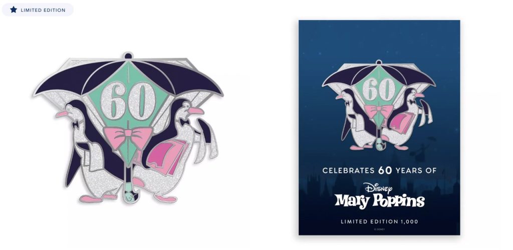 Mary-Poppins-60th-Pin-Large – WDWINFO.COM Three New PINs to Add to Your Disney Collection! Mary-Poppins-60th-Pin-Large