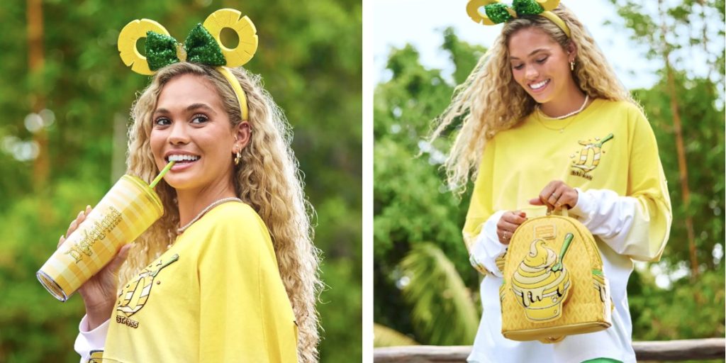 New Pineapple Swirl Stitch Snacks + Disney Eats Merch Pineapple Swirl Collection