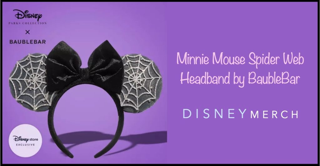 New Minnie Mouse Spider Web Headband by BaubleBar Spider-Web-Headband
