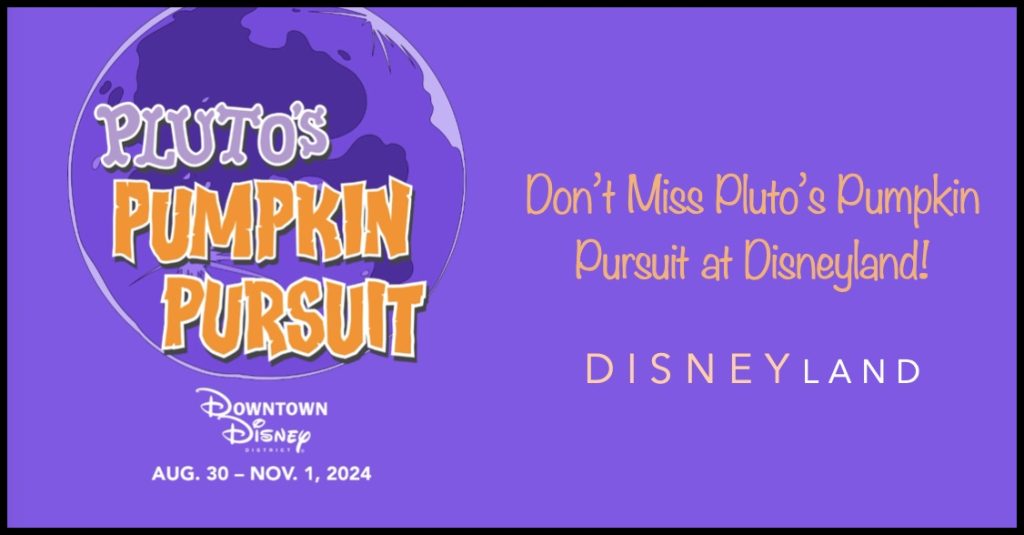 Join Pluto’s Pumpkin Pursuit This Halloween at Disneyland Plutos Pumpkin Persuit