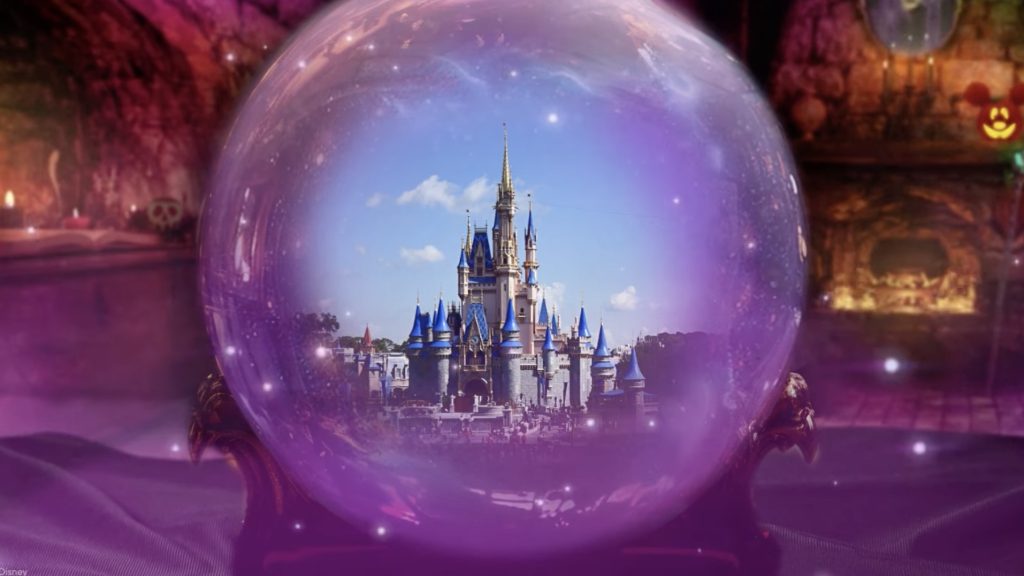 We Love The New Spooky Touch To This Super Zoom Shot! Super Zoom SHot Disney Magic Kingdom