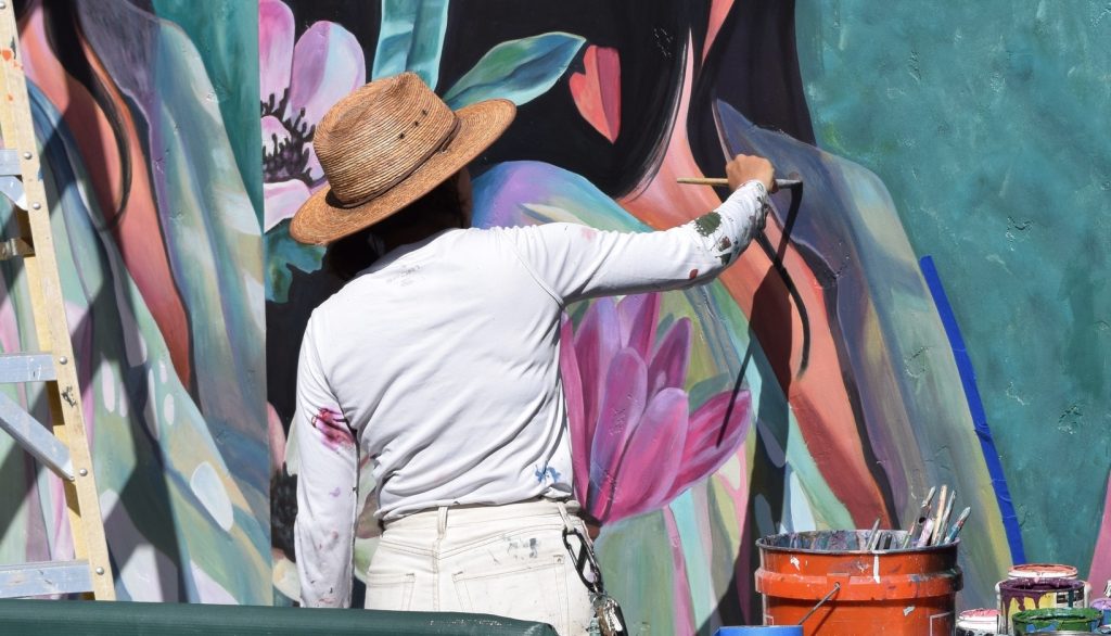 See Stunning New Mural Added to Disney Springs Art Walk Viaje Despierto Artist