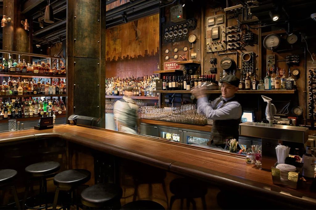 Limited-Time ‘Airmail’ Cocktail at The Edison Disney Springs gallery-the-edison-interior-3