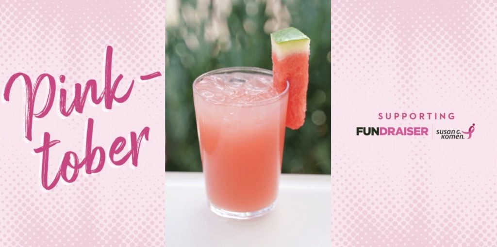 Tiendita’s New Breast Cancer Awareness Month Beverage at Disneyland Pink-Tober Drink