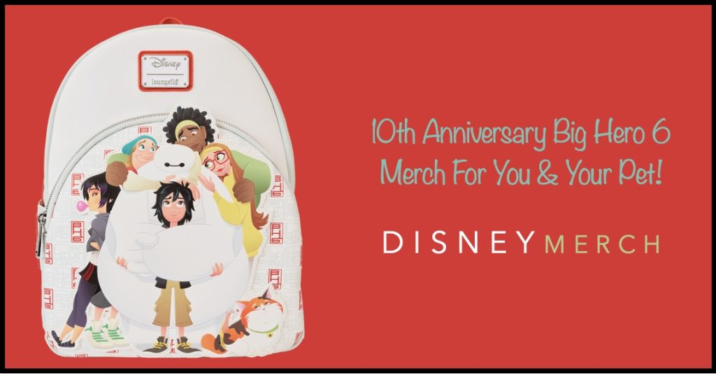 New ‘Big Hero 6’ Loungefly Accessories for You & Your Pet big hero 6