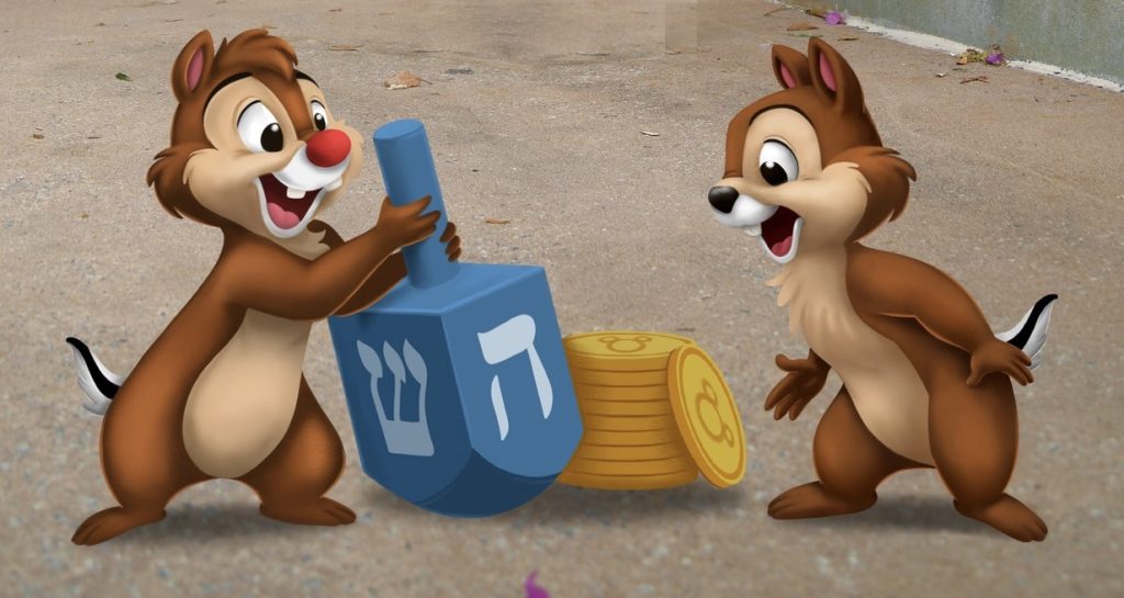 Festive New Photo Ops at Animal Kingdom & EPCOT Chip and Dale Holiday