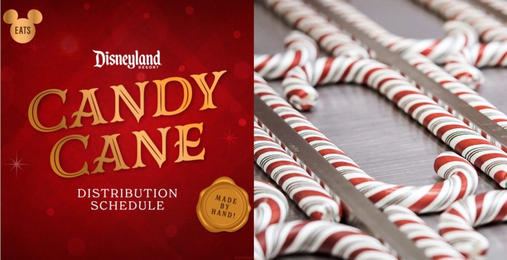 Handmade Candy Canes Return to Disneyland with New Dates Disneyland Candy Cane Header